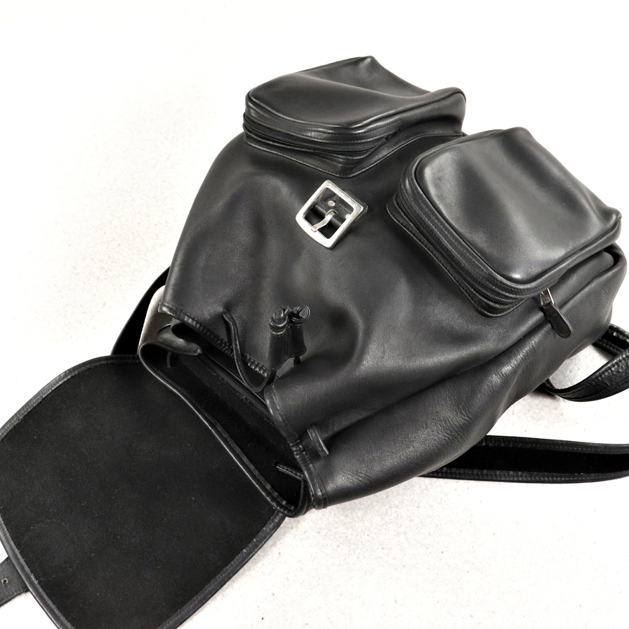 参考価格￥81,400- 美品 COACH コーチ 0528 牛革 オールレザー バック