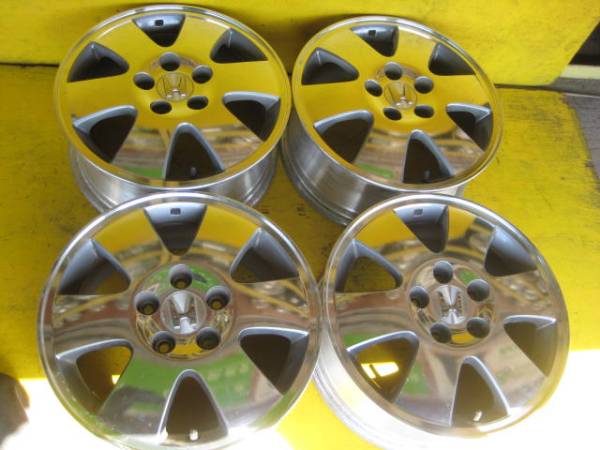 【レジェンド　メッキ】16x6.5J +65 5穴 4枚(W3-593H)