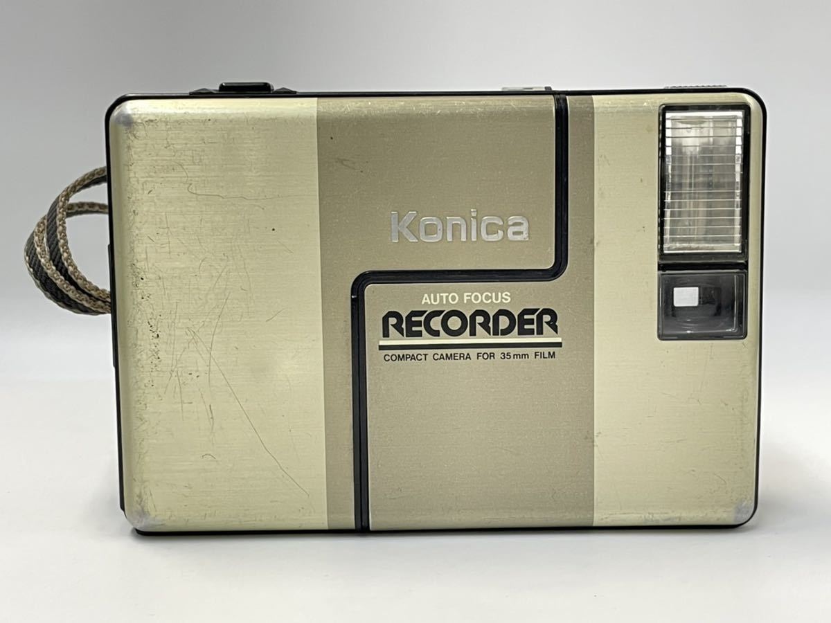 円スタート Konica コニカ AUTO FOCUS RECORDER レコーダー 円スタート Konica コニカ AUTO FOCUS RECORDER レコーダー
