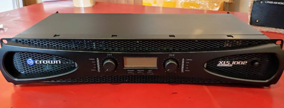 クラウン CROWN パワーアンプ アムクロン Amcron AMCRON CROWN（AMCRON） XLS1002 &frasl;AMCRON DCi ◇ Crown ステレオ &frasl;アムクロン : 0