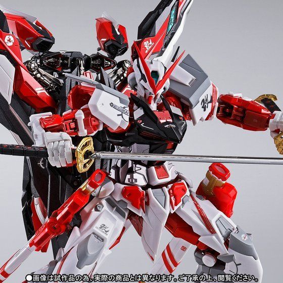 METAL BUILD ガンダムアストレイ レッドフレーム改 BUILD ガンダム