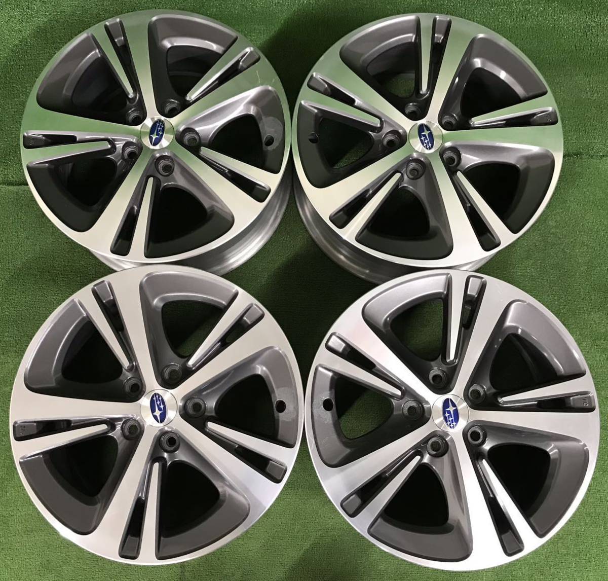 ☆SUBARU スバル レヴォーグ純正 ENKEI製 M.A.T製法 17インチ 17×7J +55