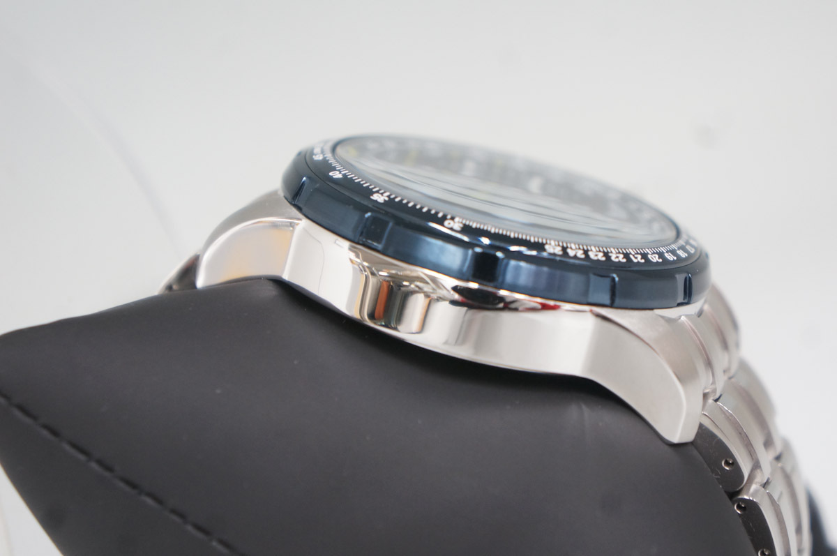 美品】 CITIZEN シチズン プロマスター PROMASTER クロノグラフ ブルー 