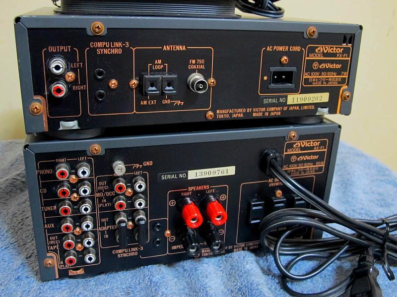 Victor AX-F1 - TD-F1 FX-F1 JVCケンウッド ビクター.Advanced Super-A