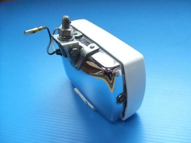 当時物 新品1個 PIAA40 角型 スポットランプ カウル用 ピア 旧車
