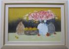 花瓶と花の絵』平山 講平 ・油彩（M30号） 静物画 ホビー、カルチャー