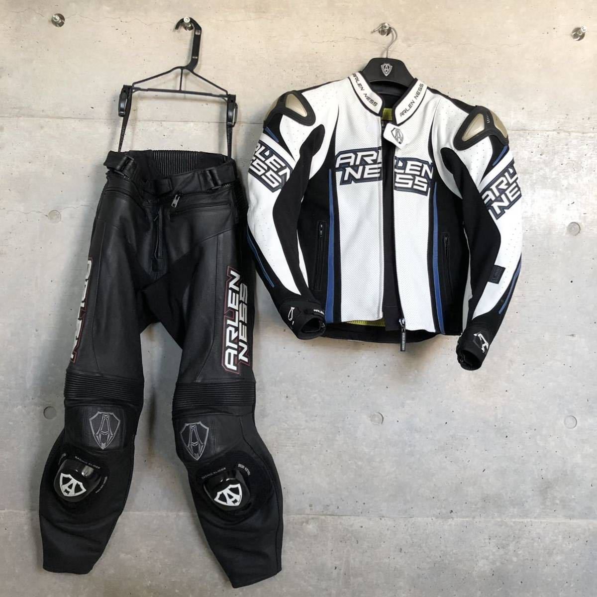 ARLEN NESS○アレンネス＜レザー ライダース パンツ＞M0202c （美品  