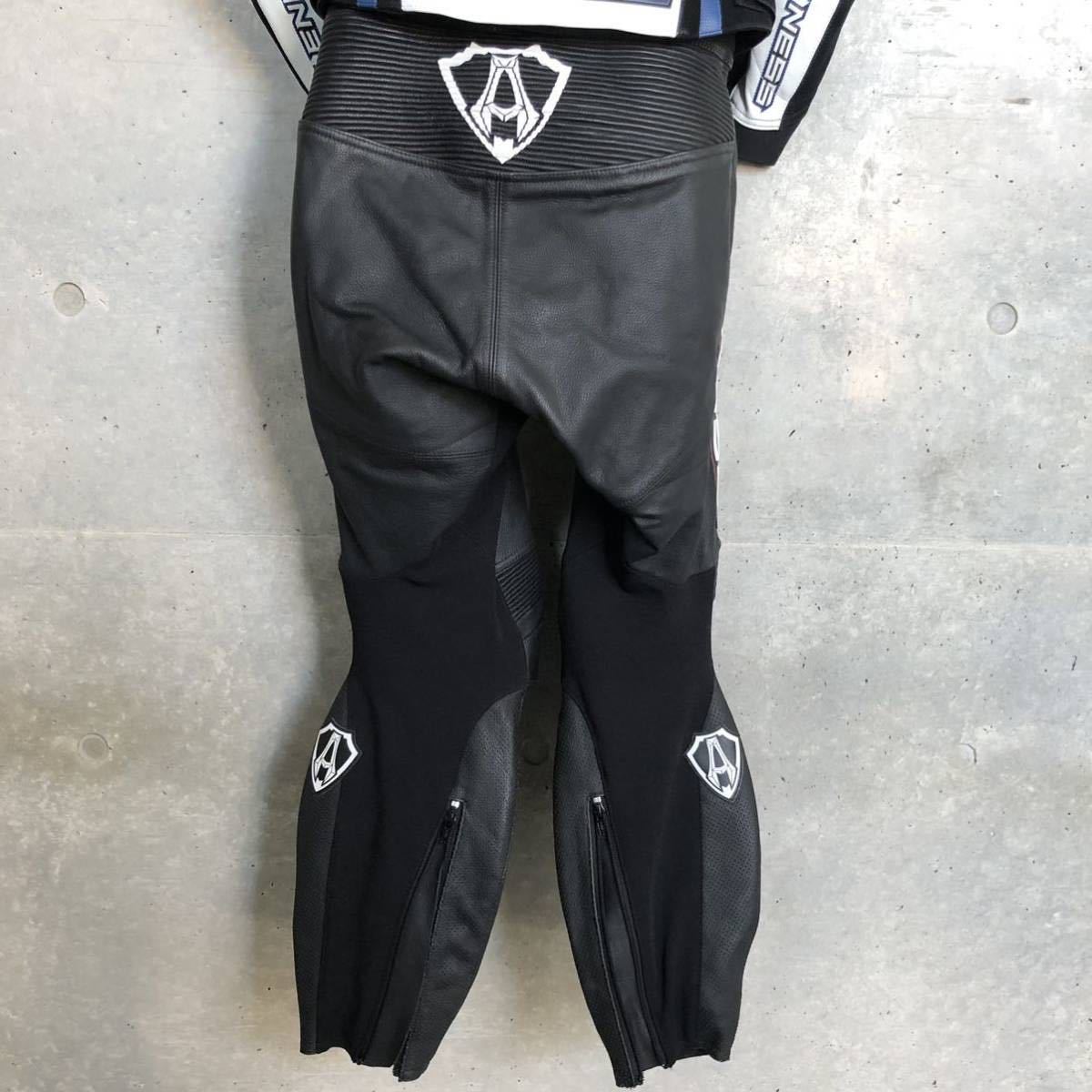 美品 ARLEN NESS セパレート レーシングスーツ M 革ツナギ ライダース 