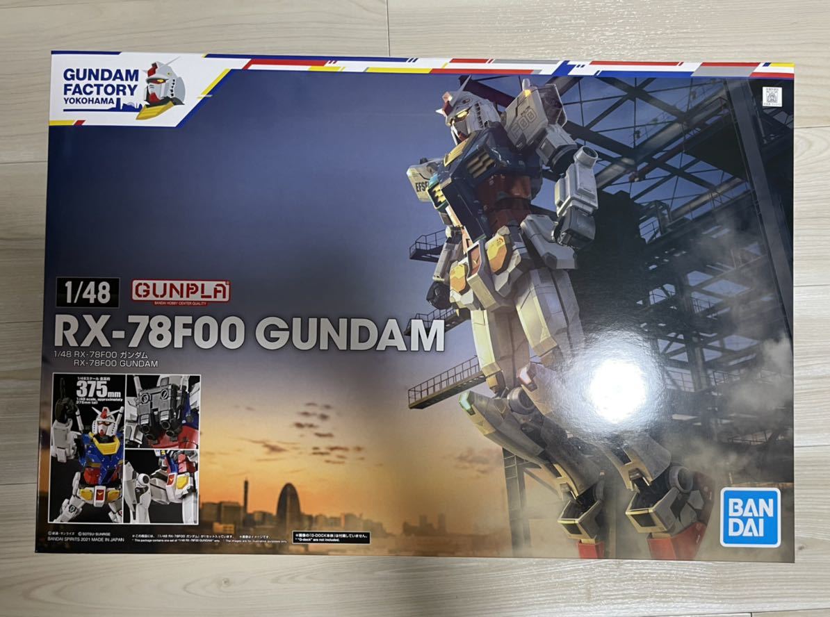 GUNDAM FACTORY YOKOHAMA 1／48 RX-78F00 ガンダム 新品未開封 横浜 