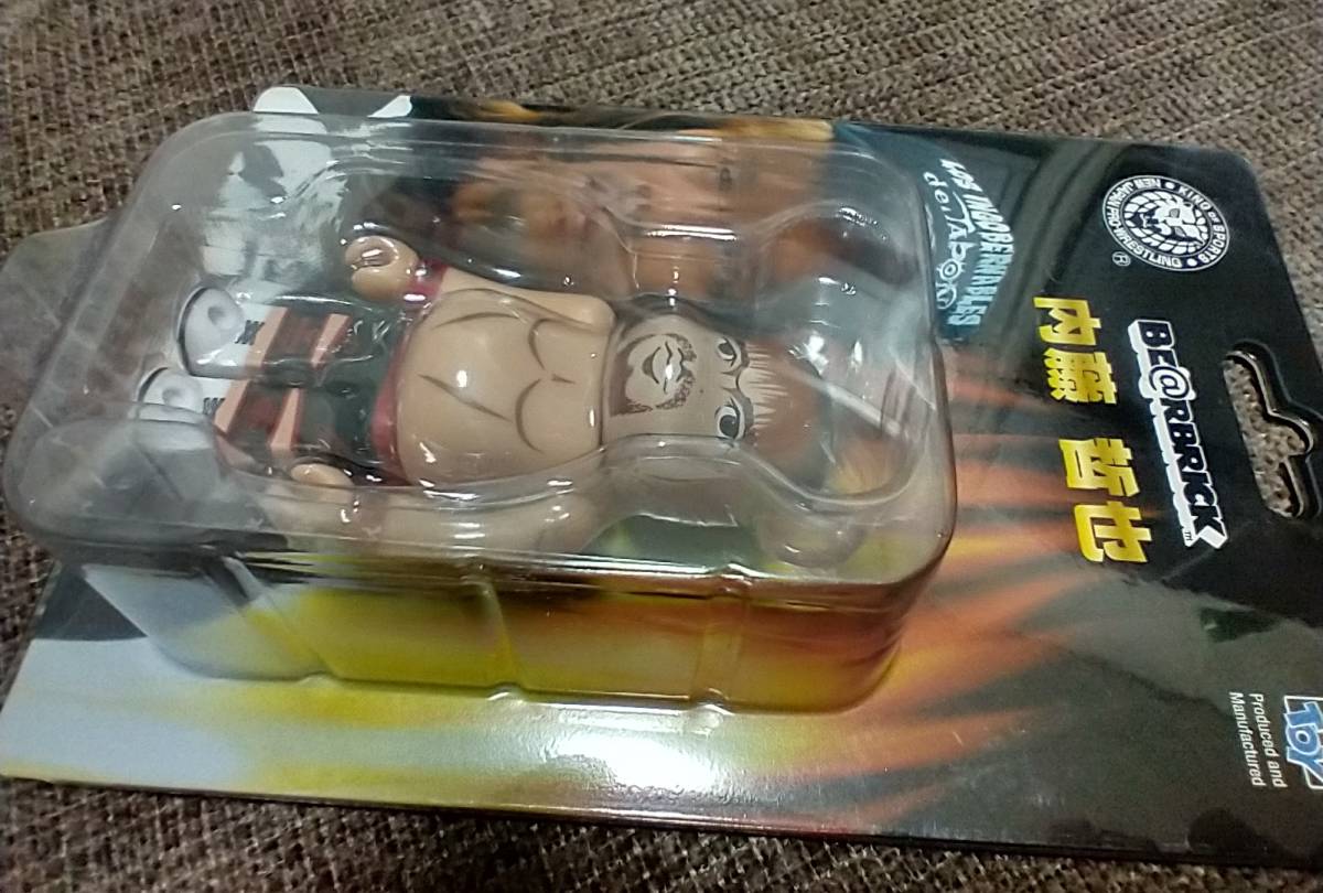 ☆新品未使用 未開封 新日本プロレス 内藤哲也 BE@RBRICK ベアブリック 