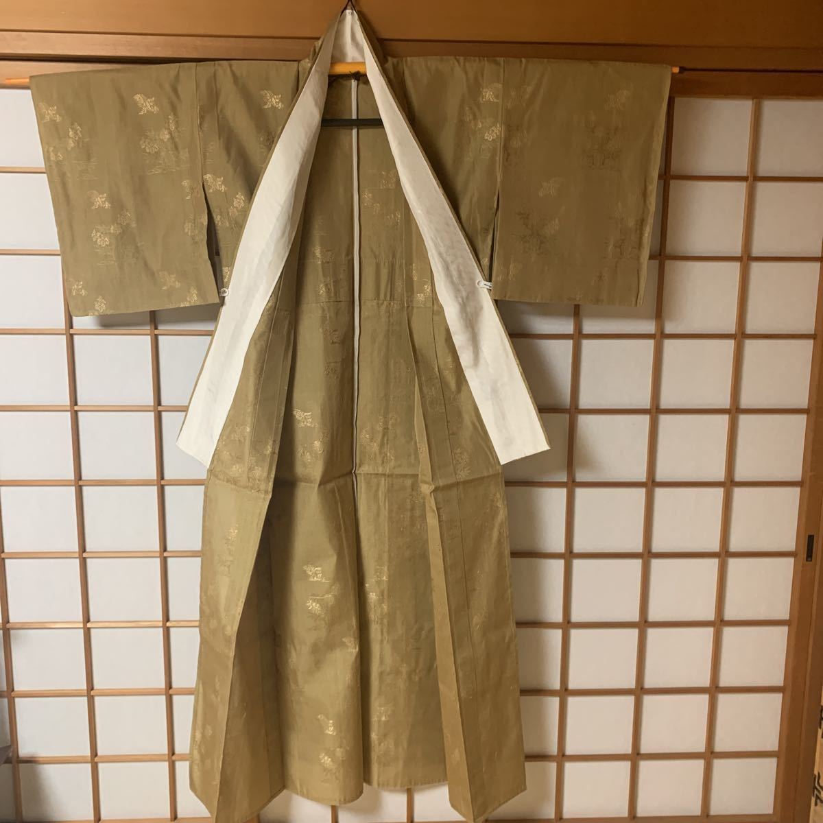 ひなや工房　伊豆蔵明彦　着物と袋帯　伊豆蔵氏自らのコーディネート　80万円