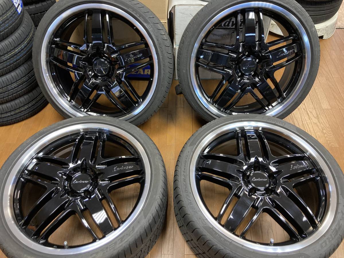  ロリンザー RS9 9J+44 10J+44 5H112 ピレリ P-ZERO 245/35R21 285/30R21 2018年製造 ベンツ Sクラス W221 W222 CL W217 等(5穴)｜売買されたオークション情報、yahooの商品情報をアーカイブ公開 - オークファン 5穴