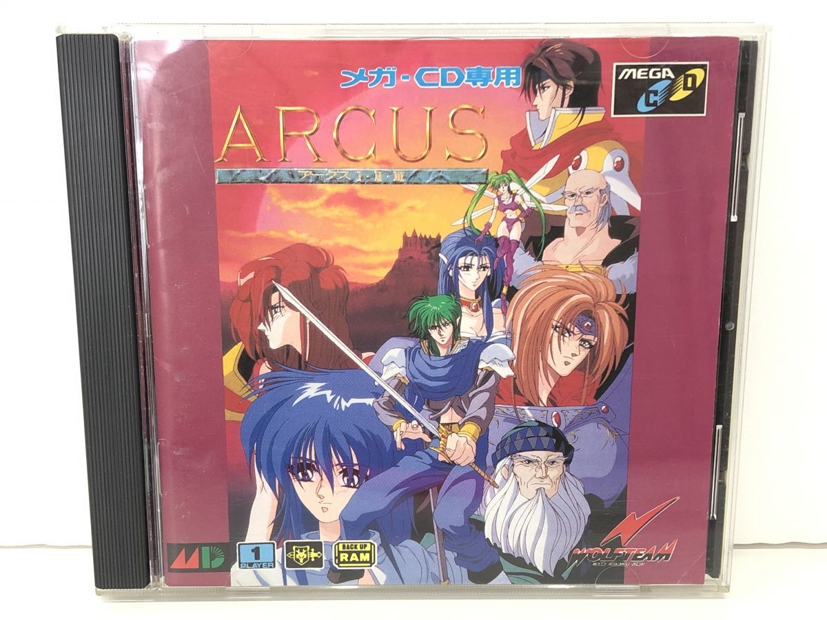 ゲームソフト / アークス1・2・3 / メガドライブ メガCD専用 / 日本 