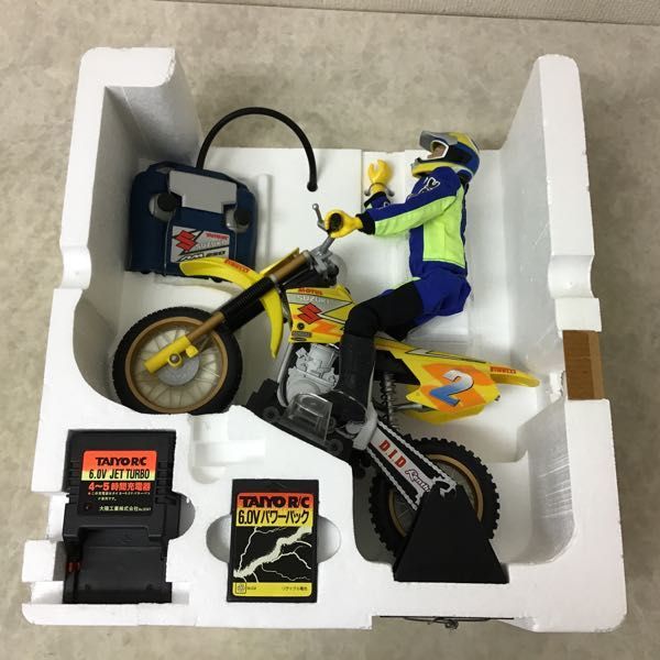 1円～ タイヨー モトクロス バイク スズキ RM250 6V / RC2(おもちゃ