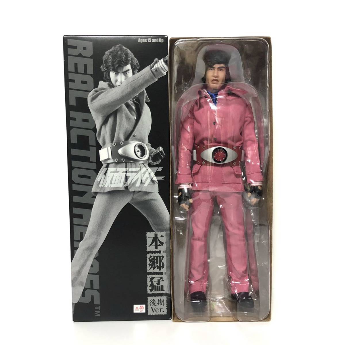 RAH 仮面ライダー 本郷猛 後期Ver. ピンクジャケット メディコムトイ