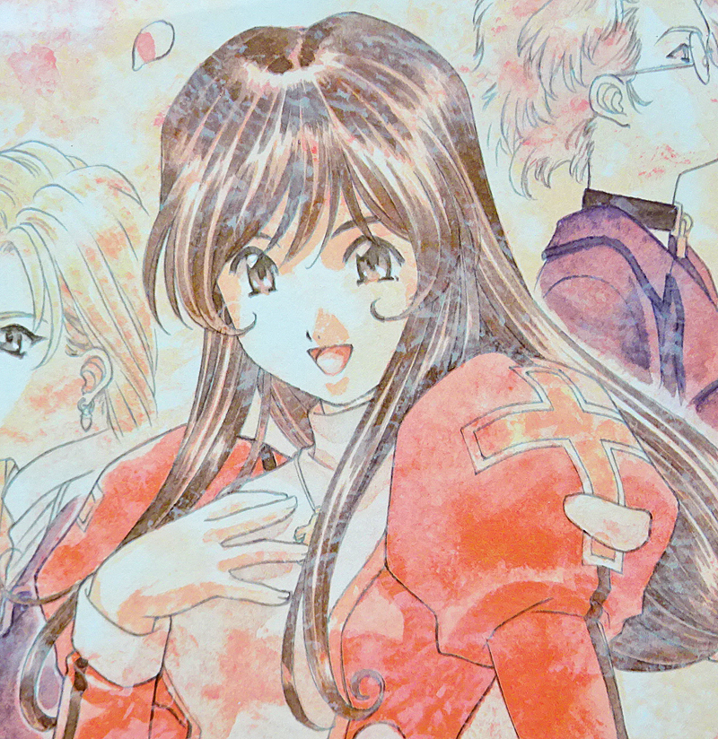 松原秀典【桜花繚乱】サクラ大戦 リトグラフ 限定150部 サイン有