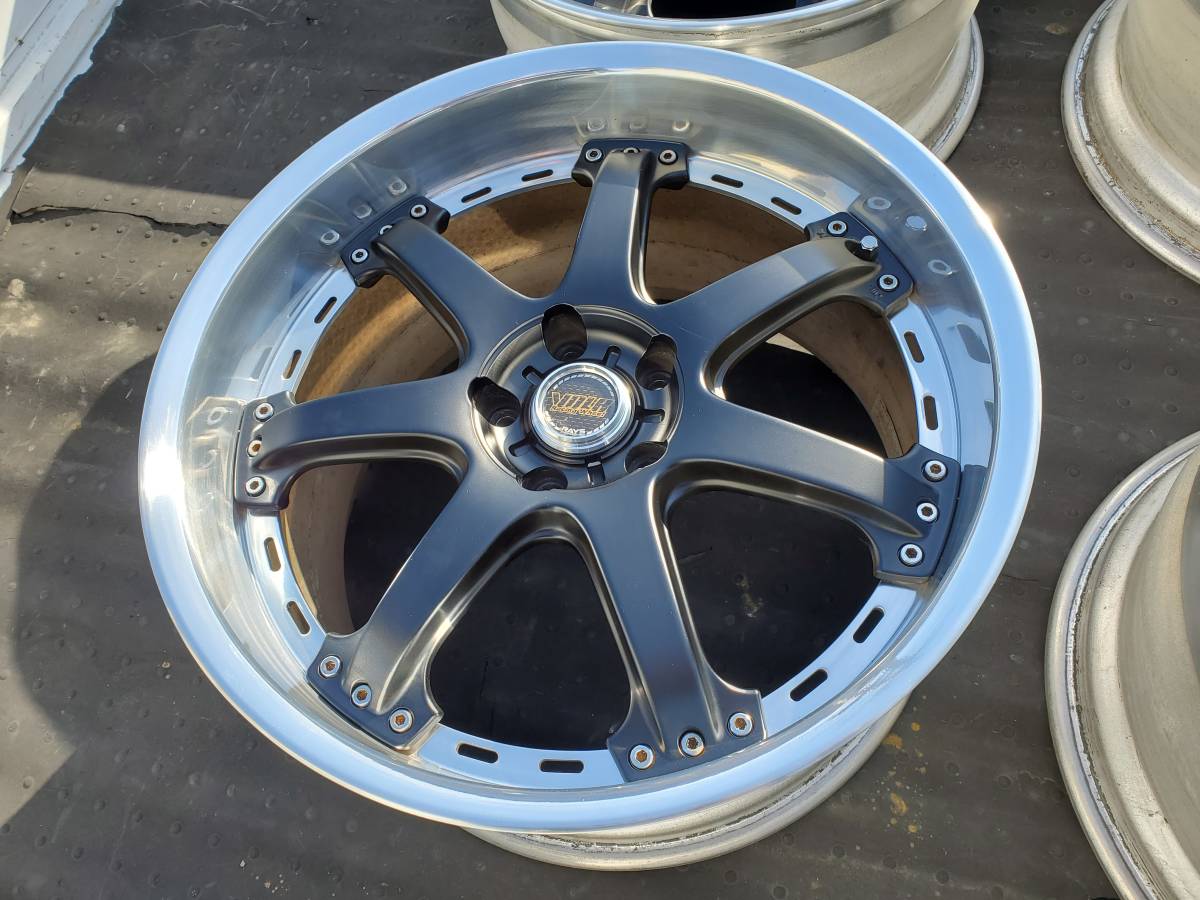 希少】アルミホイール RAYS ボルレーシング GT-7 4本（希少オプション 