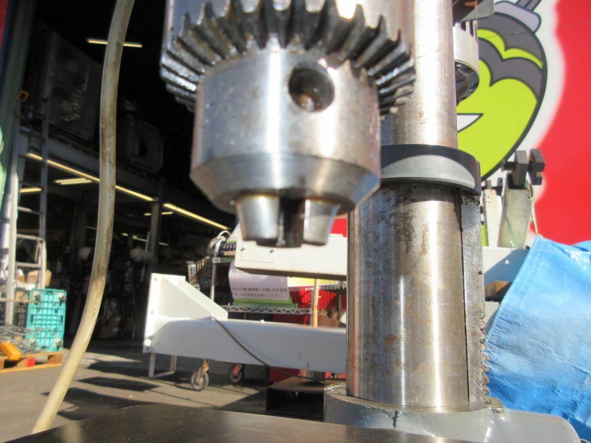 USED【NAKANE】ボール盤 200V（角テーブル：NS14R）小型工作機械 板金