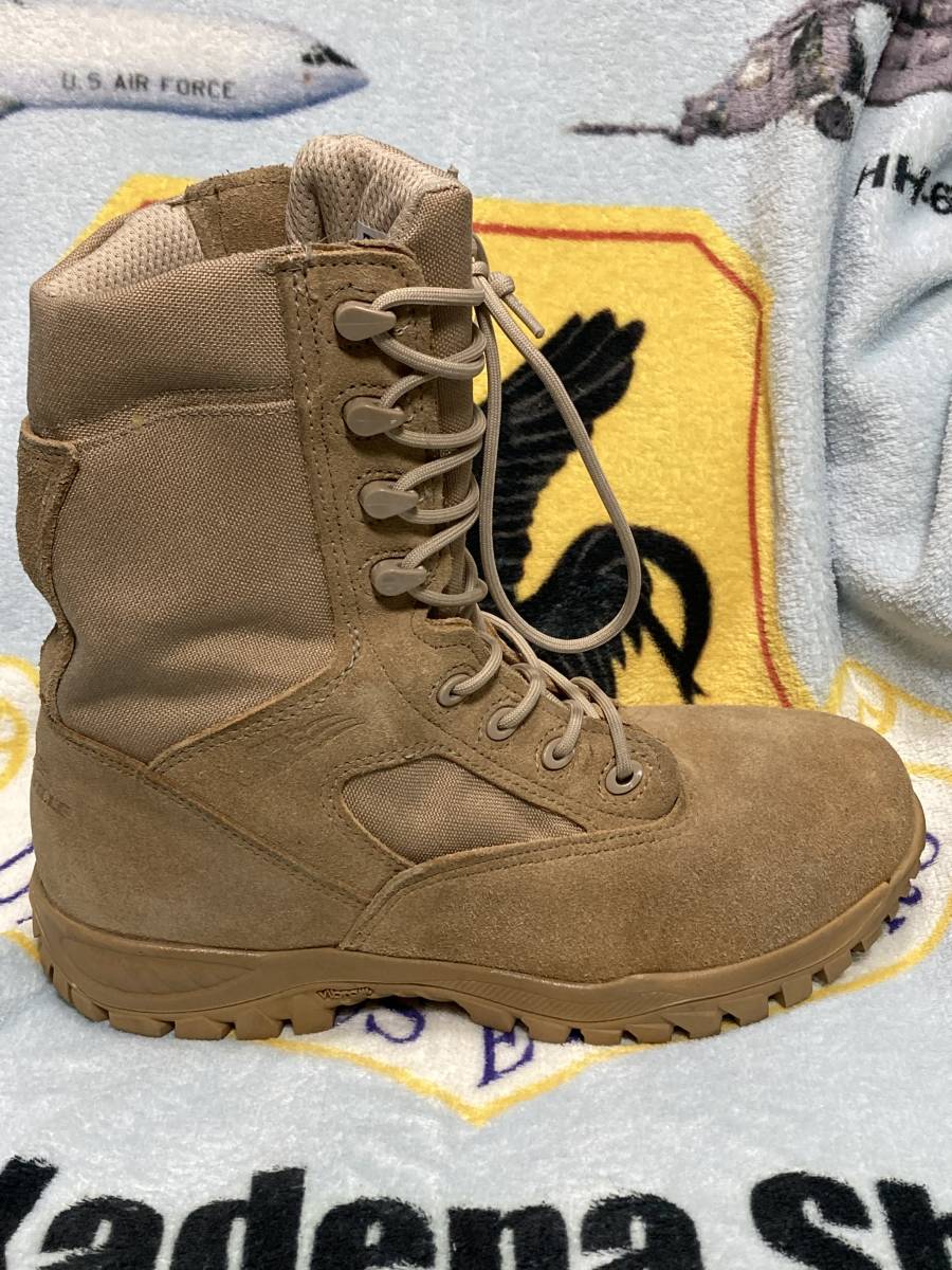 中古 made in USA USAF BELLEVILLE 600ST 11R 約29センチ セージ