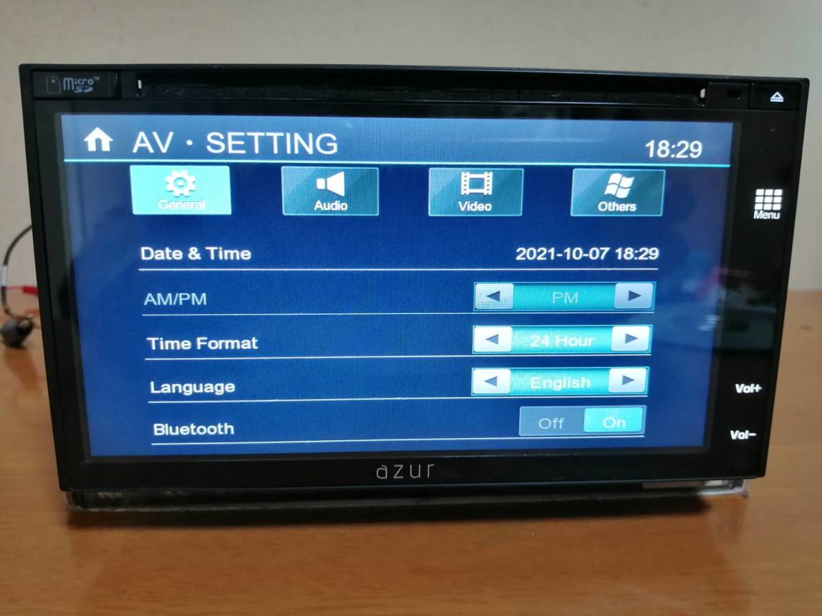 azur MVX-717 6.75インチマルチメディアプレーヤー 【公式通販】
