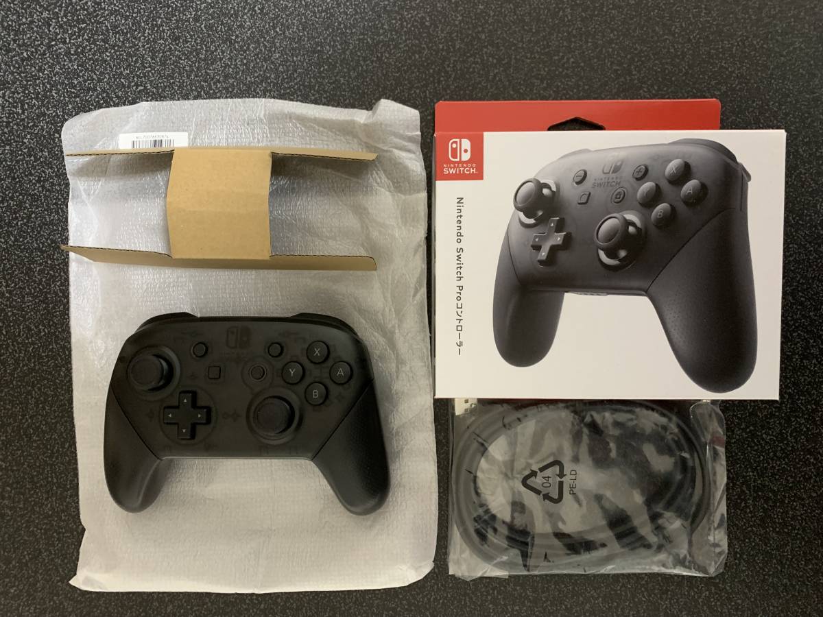 Nintendo Switch 任天堂 純正品 Pro コントローラー プロコン 中古 