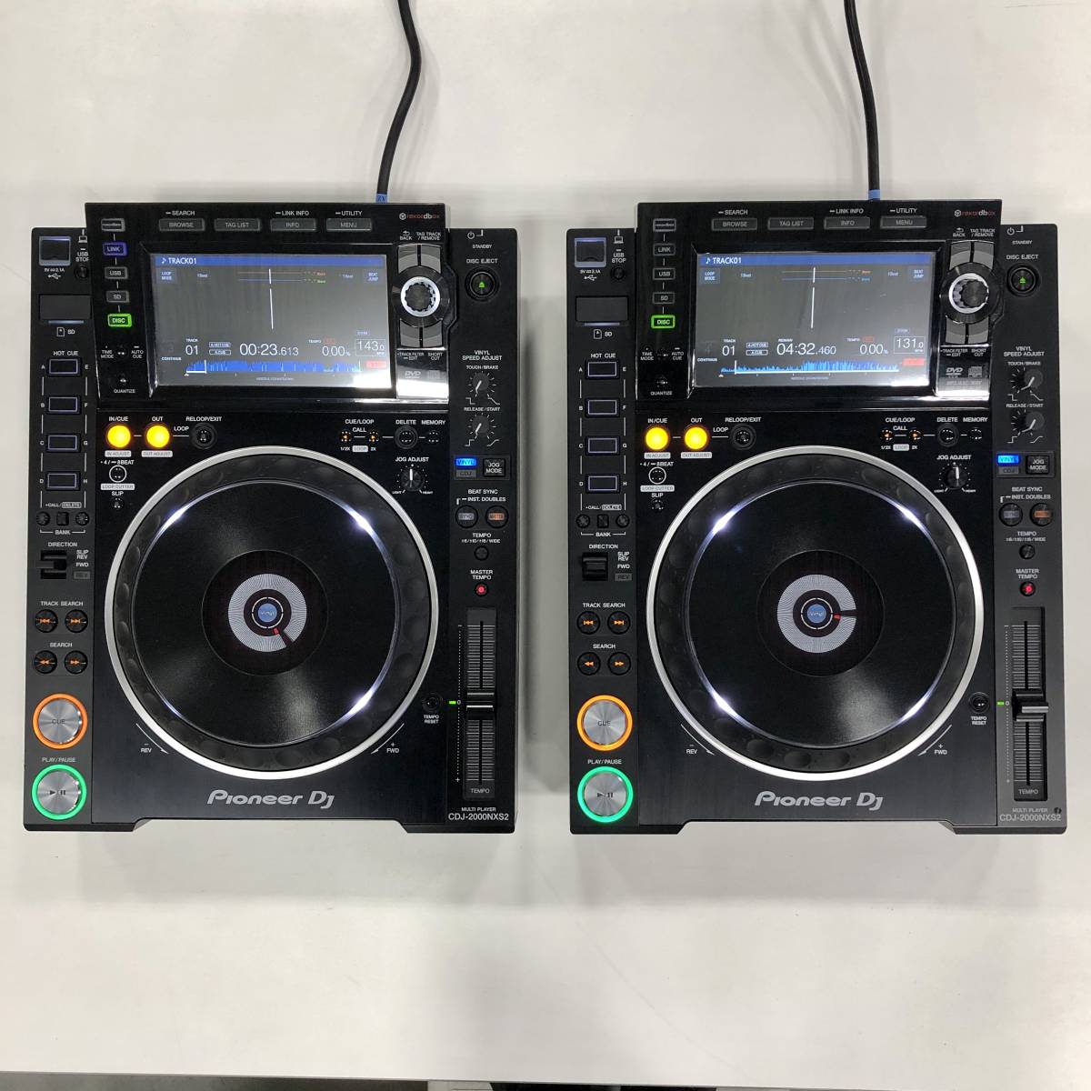 中古/傷あり】Pioneer DJ CDJ（CDJ-2000NXS2) 2台セット Pioneer CDJ 