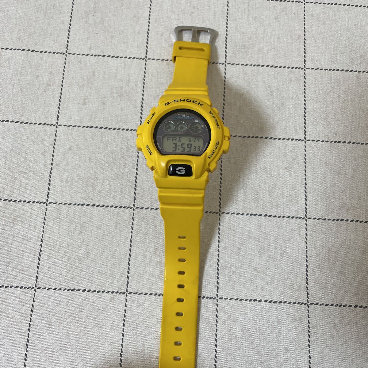 中古 CASIO カシオ G‐SHOCK ジーショック 3180 G-6900A タフ ソーラー 