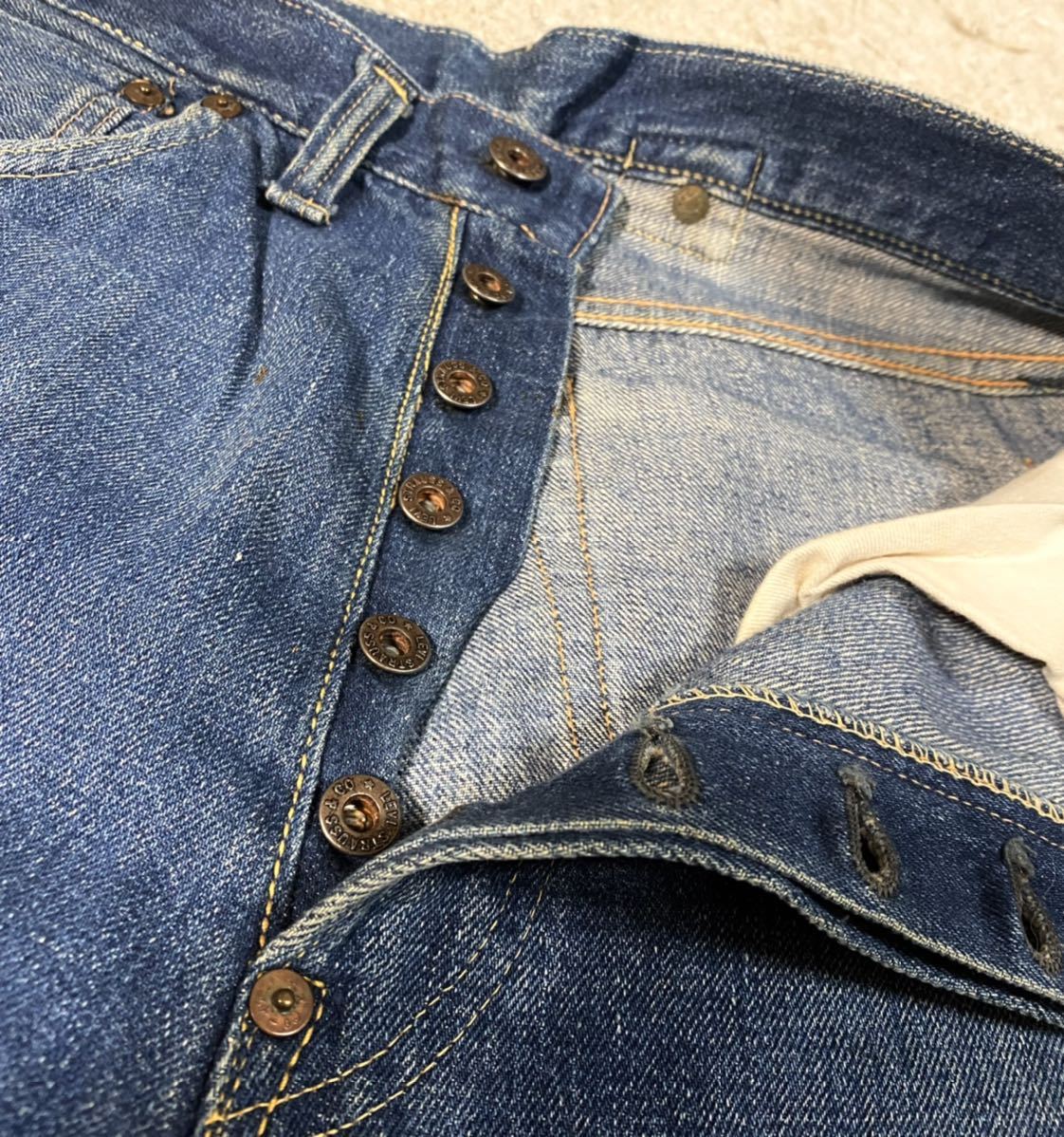 極上 スペシャル 30s Levis201XX 701XX No.2デニム 股リベ リーバイス 