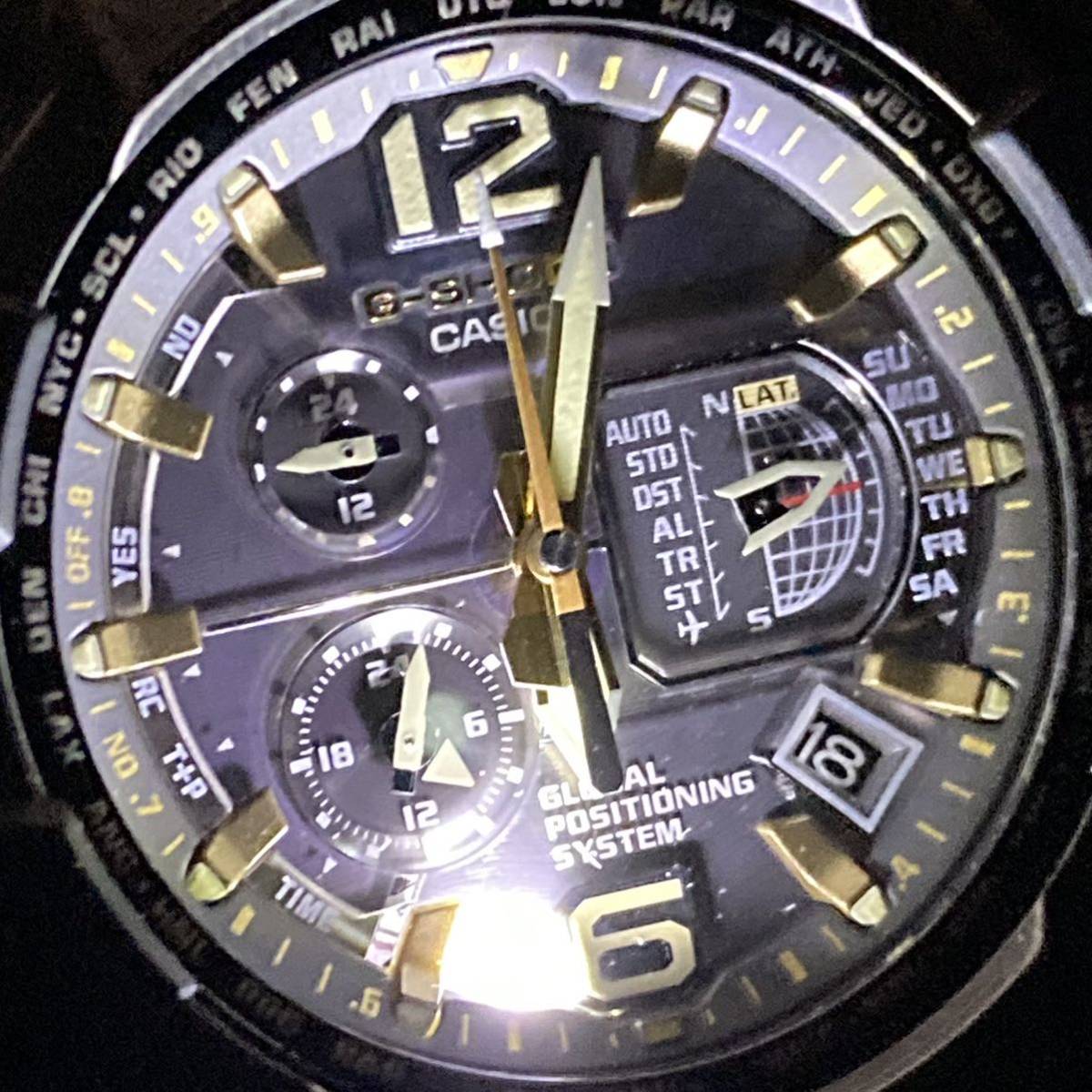 極美品 箱説タグ付G-SHOCK GPW-1000VFC-1AJF グラビティマスター タフ 