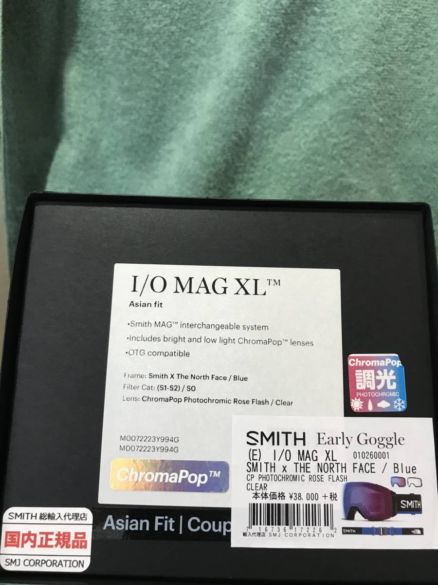 Smith XL | Blister 0 Tested SMITH I/O MAG XL asian fit THE NORTH FACE 送料無料 スミス ノースフェイス