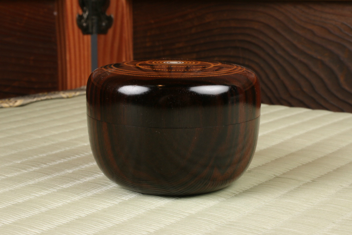 高岡』福田芳朗 黒檀 小平 棗 茶道具(棗)｜売買されたオークション情報