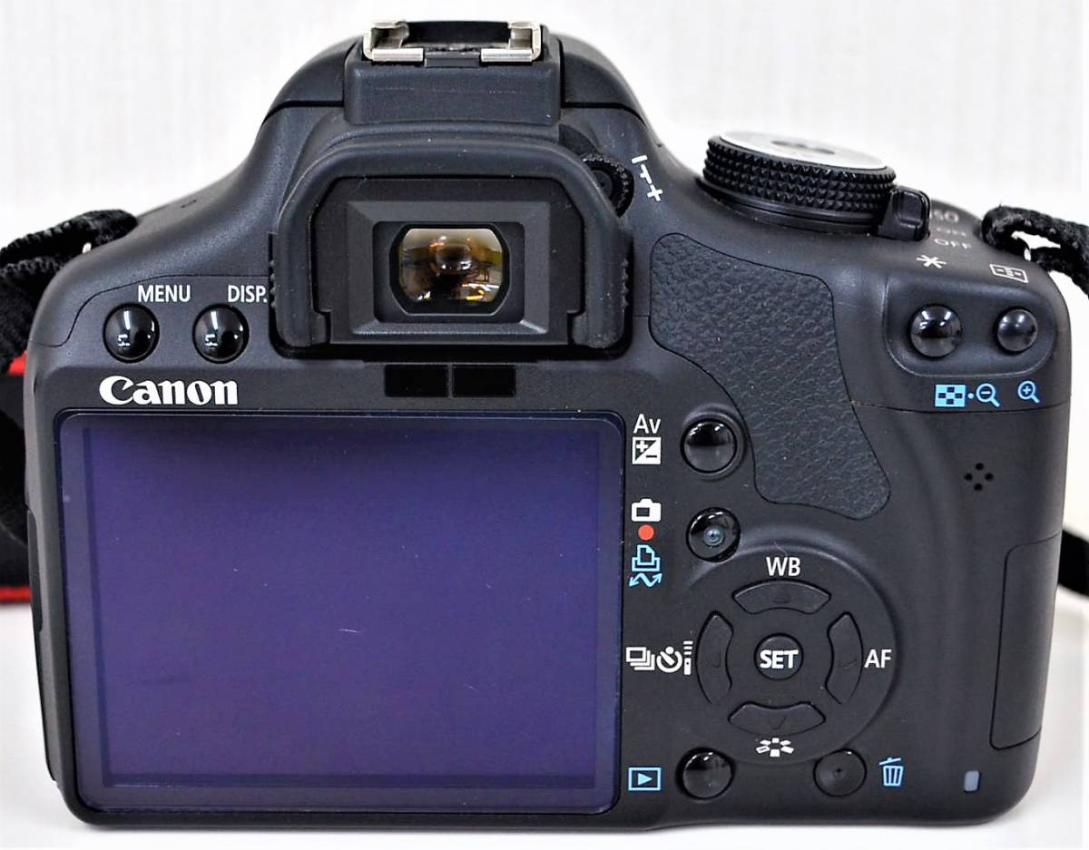 公式初売 □ Canon EOS Kiss X3 ボディ EF-S 18-55/3.5-5.6 IS 55-250