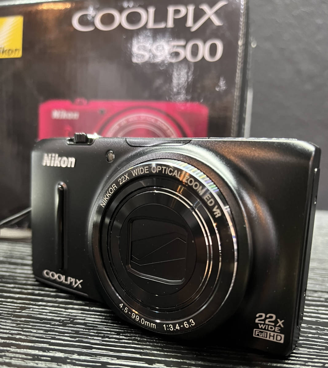 ニコン Nikon COOLPIX S9500 ブラック デジタルカメラ #363 COOLPIX