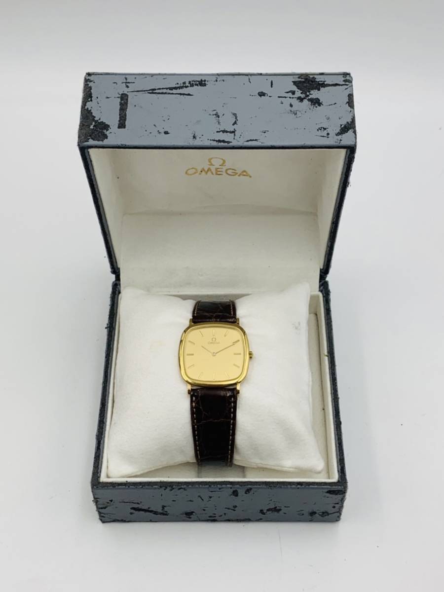 OMEGA De Ville クォーツ 腕時計 ゴールド 1350 箱付 OMEGA De Ville