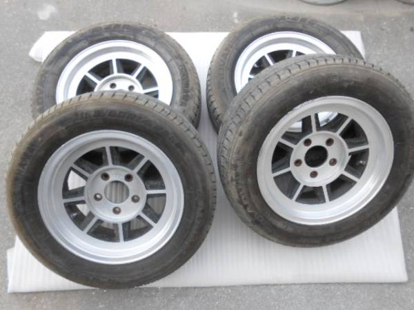 ハヤシストリート14インチ6JJー114.3－5穴オフセット7 4本(社外品