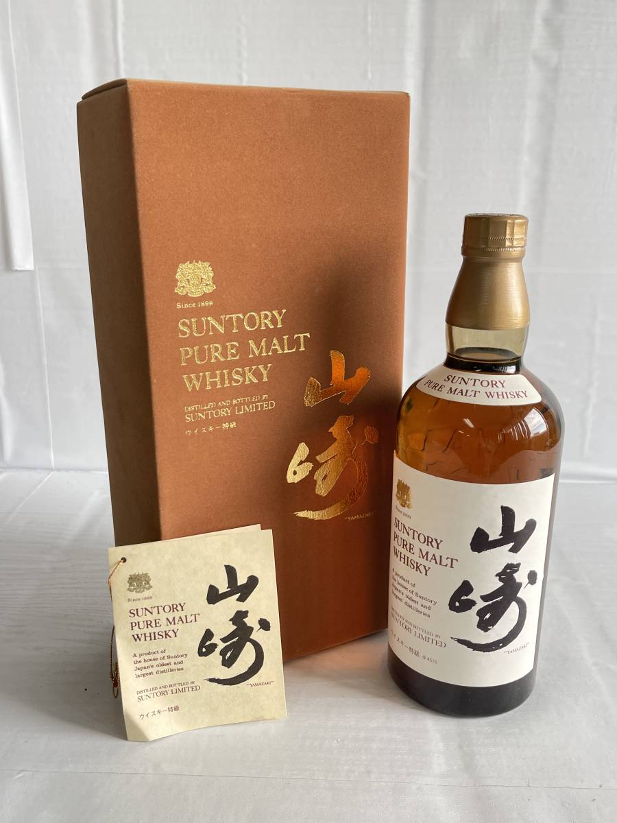 MK0401-44I 山崎 SUNTORY PURE MALT WHISKY 760ml 43％ サントリー