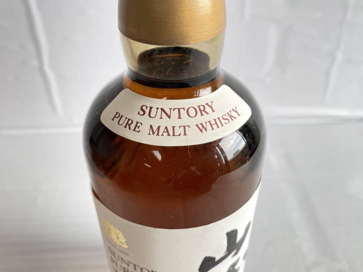 MK0401-44I 山崎 SUNTORY PURE MALT WHISKY 760ml 43％ サントリー
