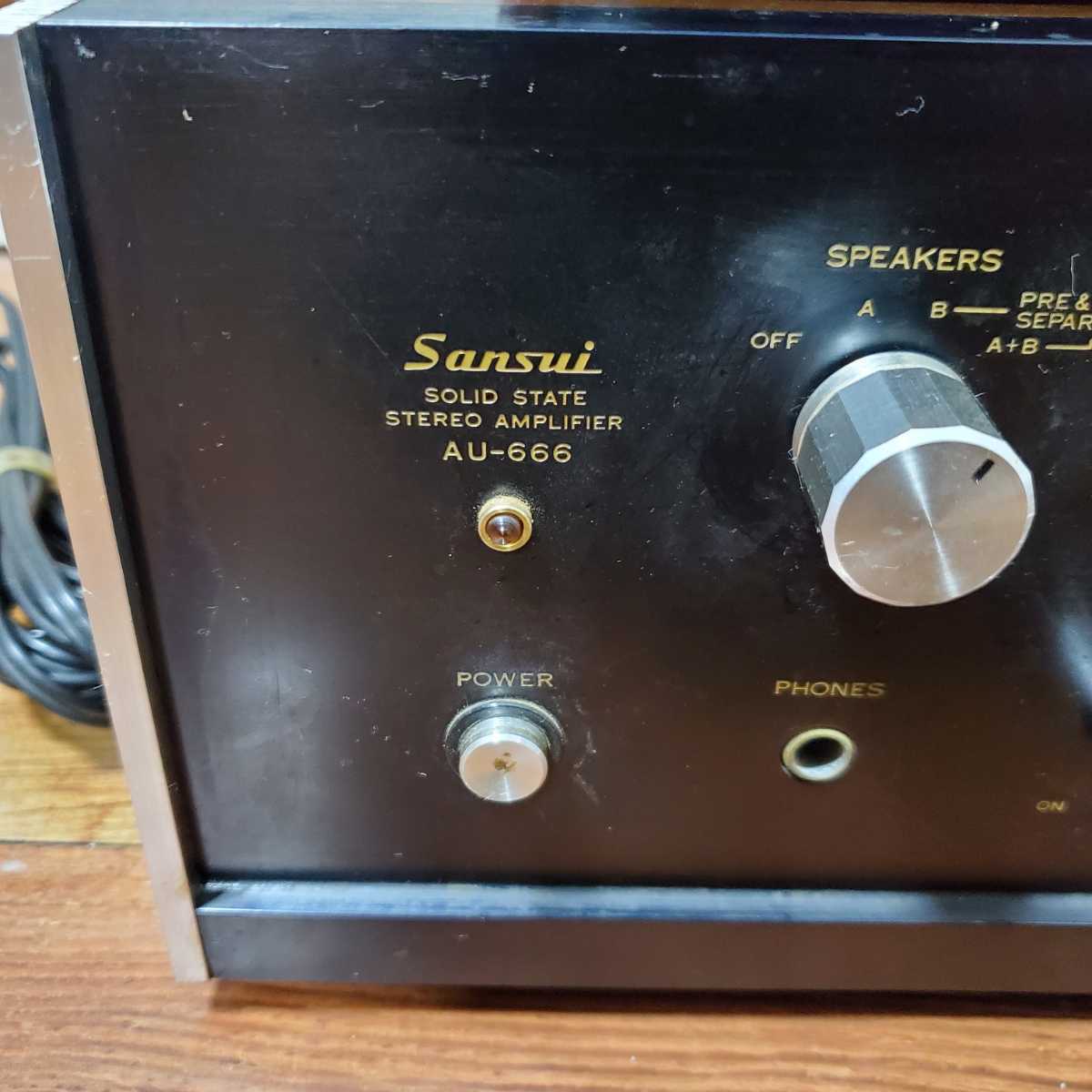 プリメインアンプ AU-666 TU-666 AM FM ステレオチューナー SANSUI