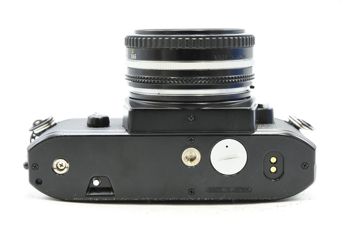 ◇ Nikon ニコン EM ブラック + AI-S NIKKOR 50mm F1.8 フィルムカメラ