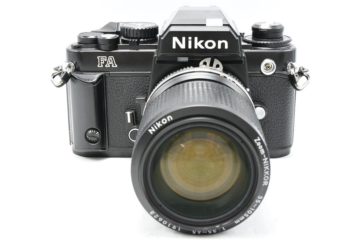 ◇ Niko ニコン FA + AI-S Zoom-NIKKOR 35-105mm F3.5-4.5 MF一眼