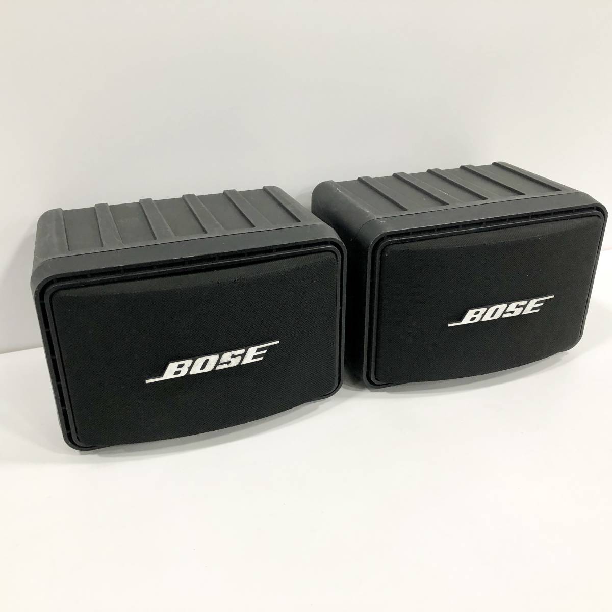 カバー割れ有/中古】BOSE 111AD スピーカー（ペア）【動作確認済み