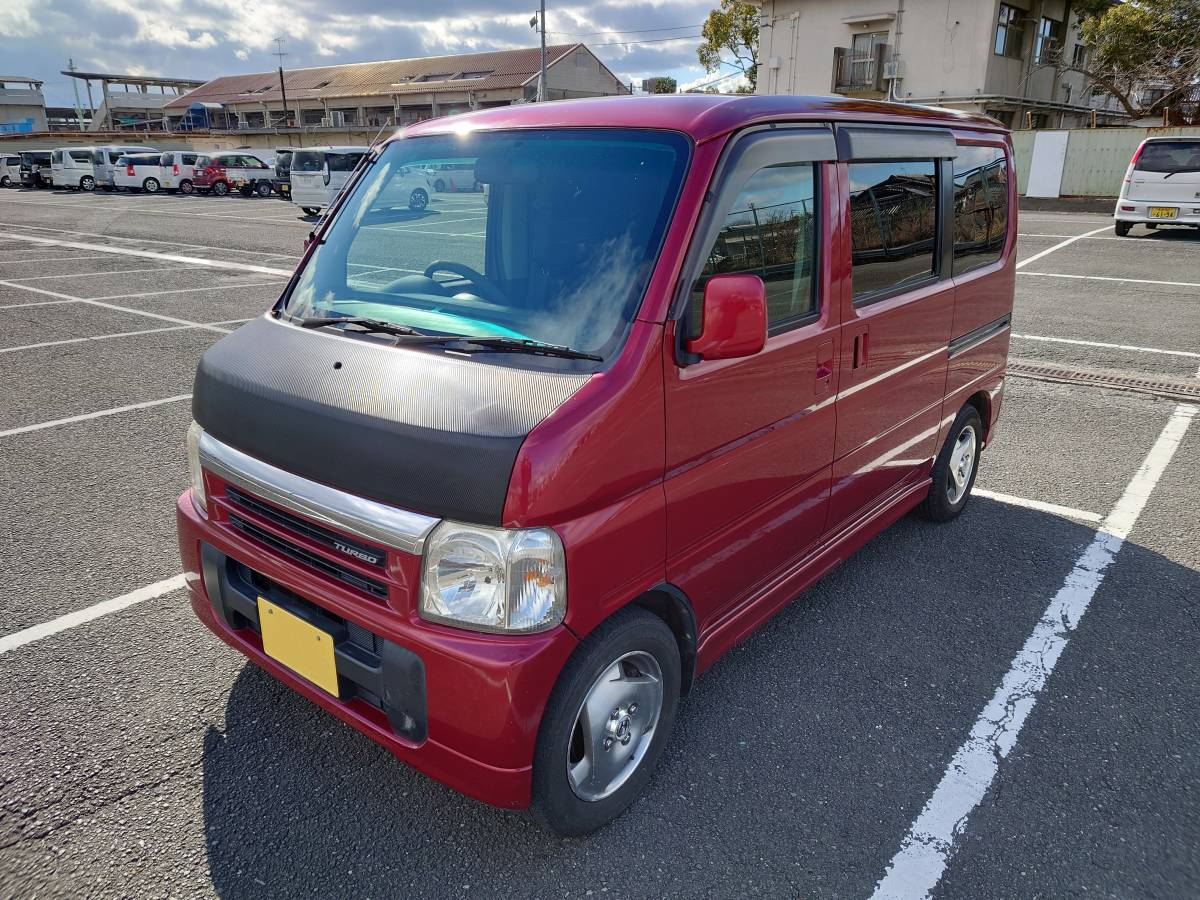 H14 ホンダバモス 4WD ターボ タイベル/ターボチャージャ交換済 ナビ
