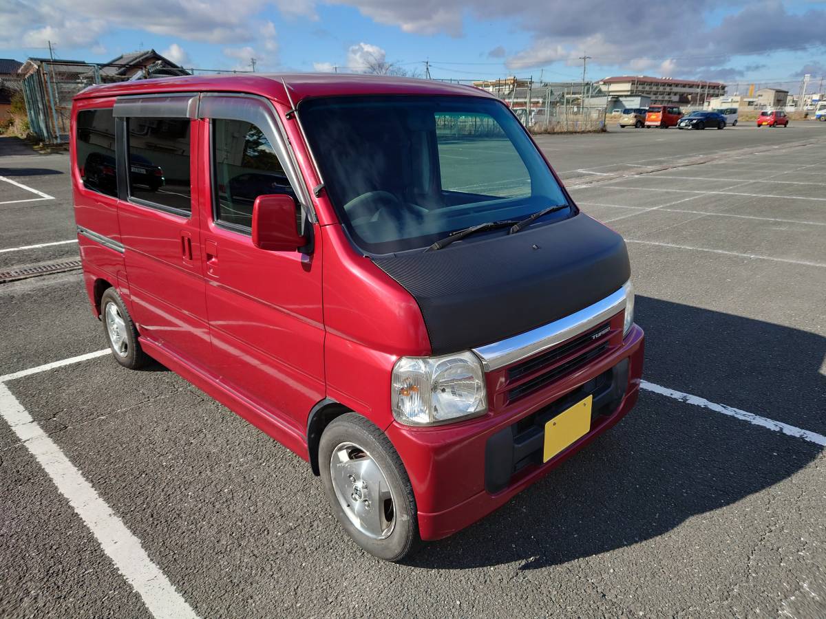 H14 ホンダバモス 4WD ターボ タイベル/ターボチャージャ交換済 ナビ