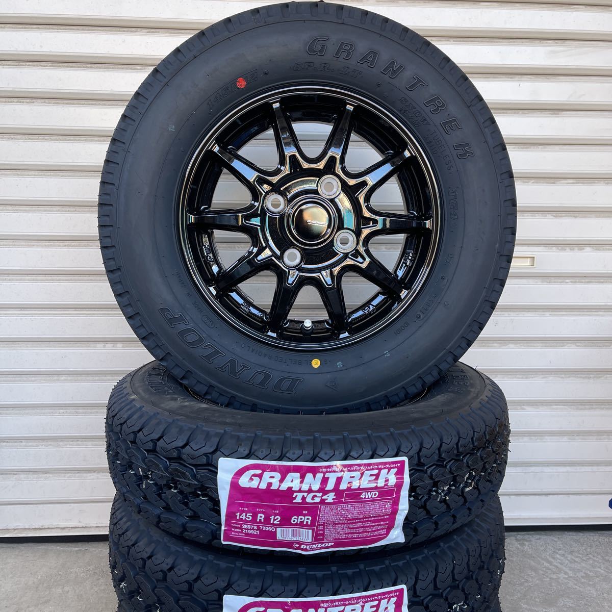 G-05【グラントレック TG4◇2021年製造】【145R12 6PR】 145/80R12 80