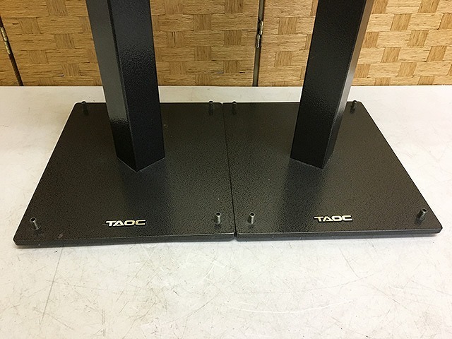 旧ロゴ　TAOC　タオック　 スピーカースタンド　SST-60H　スタンド　中古 MTD43810八 TAOC タオック スピーカースタンド SST-60H? 直接お渡し