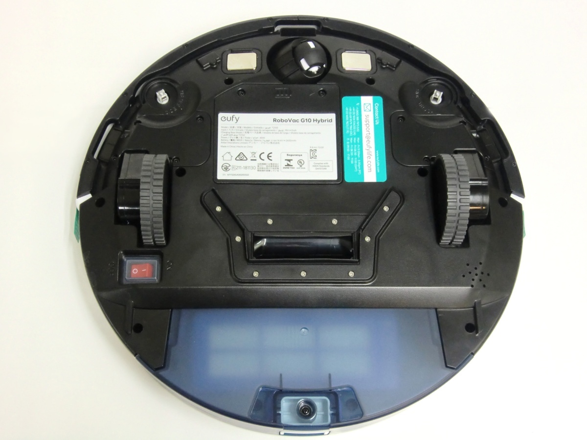 【開封済・未使用】 吸引・水拭き両用 ロボット掃除機 Anker アンカー Eufy RoboVac G10 Hybrid Wi-Fi 強力吸引 静音 自動充電 (西) Eufy Anker ロボット掃除機 自動ゴミ収集 モップ洗浄・乾燥 水拭き両用