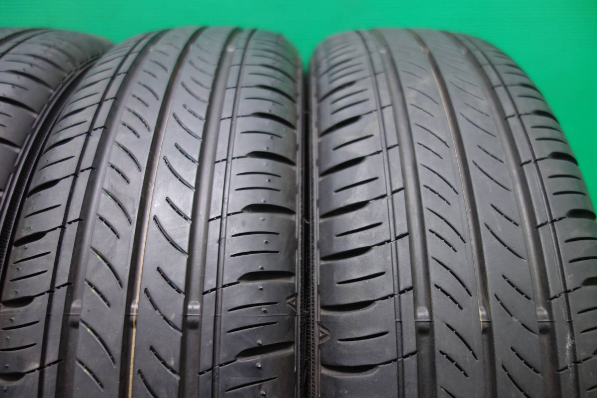 H407-21 送料無料 165/55R15 夏タイヤ 4本セット ダンロップ 8.5分山 