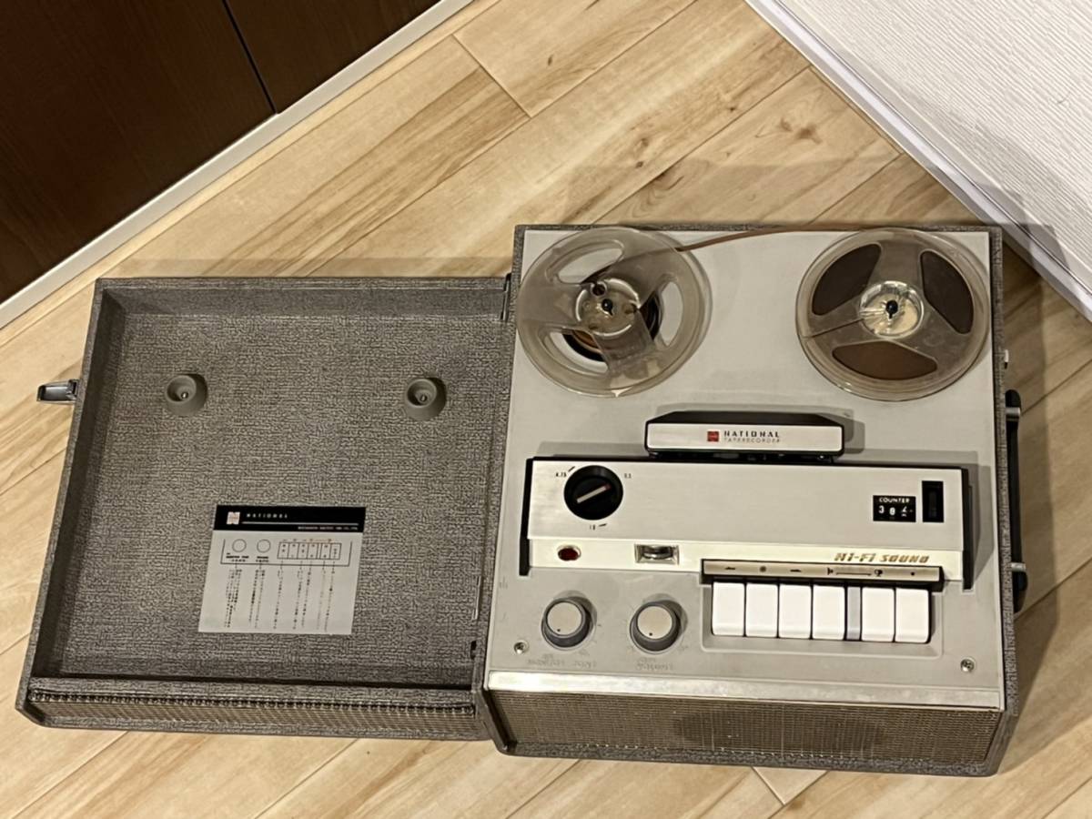 National ナショナル オープンリールデッキ RQ-703 TAPERECORDER