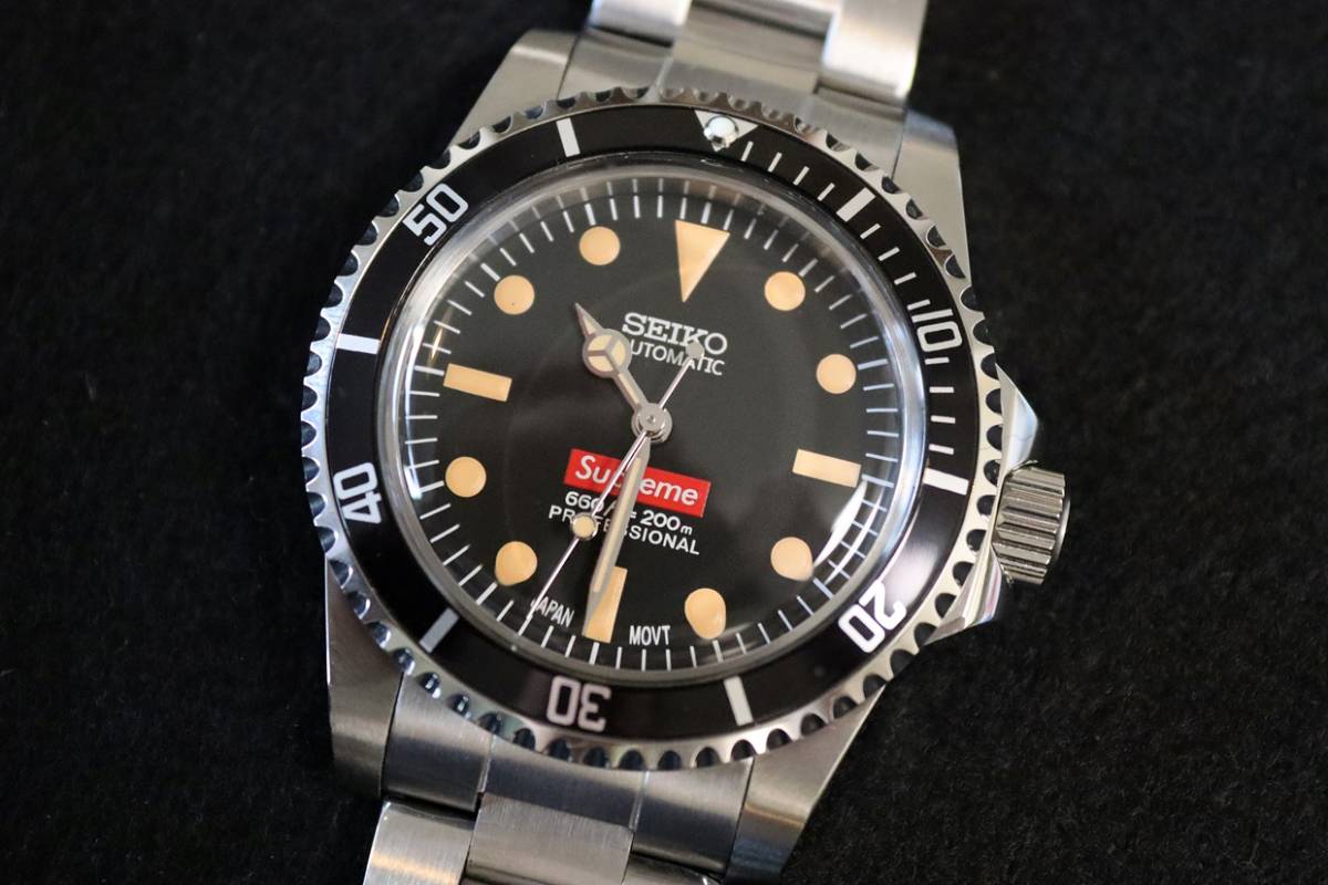 希少 SEIKO MOD カスタム NH35A 腕時計 ビンテージ サブマリーナー