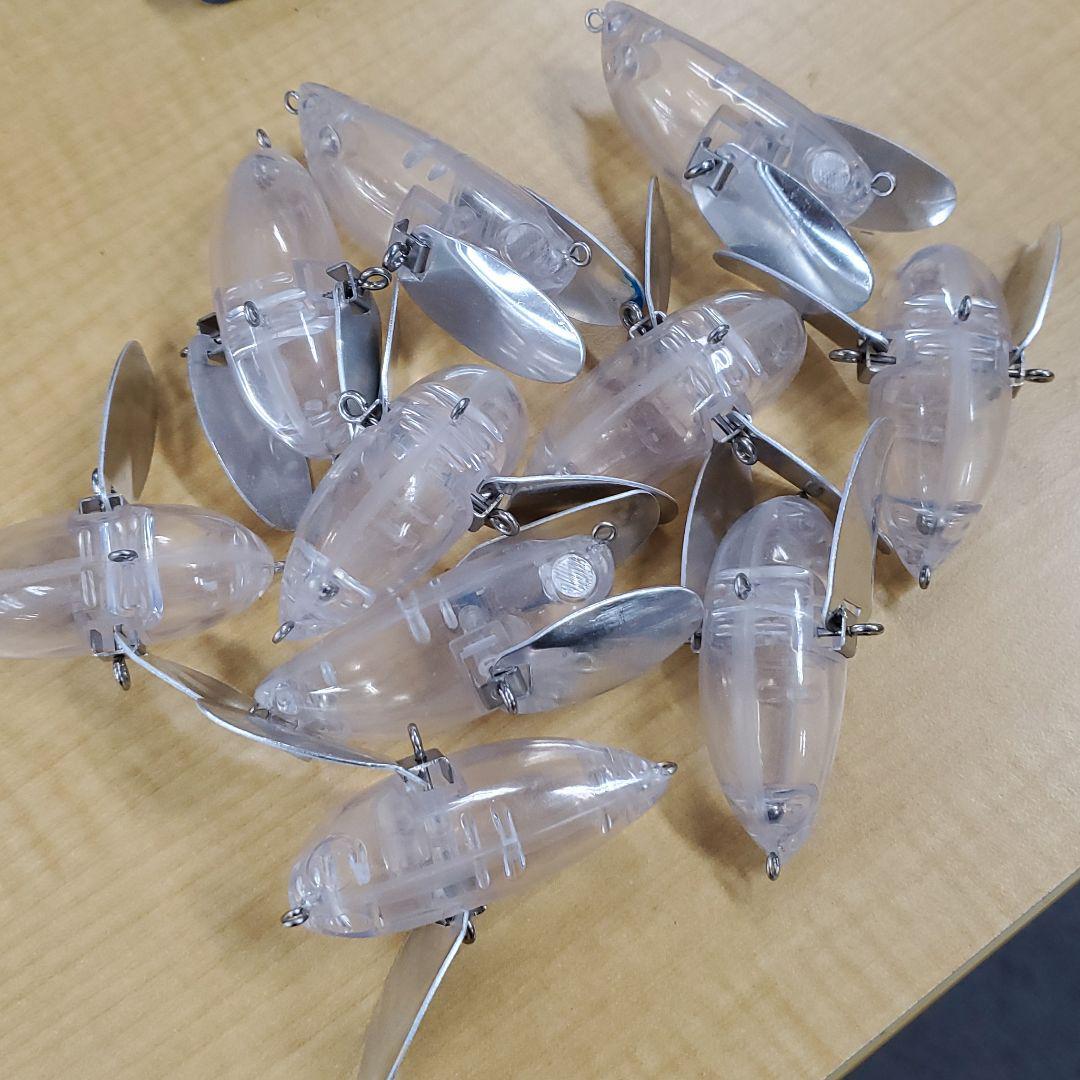 羽根モノ　未塗装 トップウォーター 羽物 トップウォーター 羽根モノ 無塗装 DIYルアー